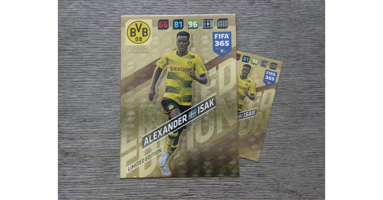 XXL-AI Alexander Isak Limited Edition (Borussia Dortmund) focis kártya - XXL Limited Edition ...