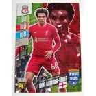 1 Trent Alexander-Arnold RARE / Top Master focis kártya (Liverpool FC) FIFA365 2022