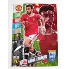 3 Bruno Fernandes RARE / Top Master focis kártya (Manchester United) FIFA365 2022