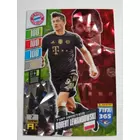 7 Robert Lewandowski RARE / Top Master focis kártya (FC Bayern München) FIFA365 2022