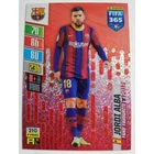 210 Jordi Alba FANS / Fans’ Favourite focis kártya (FC Barcelona) FIFA365 2022