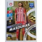 319 Giorgos Masouras GOLD / Game Changer focis kártya (Olympiacos FC) FIFA365 2022