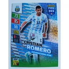 327 Cristian Romero FANS / International Star focis kártya (Argentina) FIFA365 2022