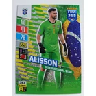 343 Alisson FANS / International Star focis kártya (Brazil) FIFA365 2022