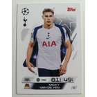 3 Micky van de Ven Base focis kártya (Tottenham Hotspur) MATCH ATTAX BL 2025-26