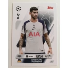 4 Cristian Romero Base focis kártya (Tottenham Hotspur) MATCH ATTAX BL 2025-26