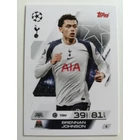 8 Brennan Johnson Base focis kártya (Tottenham Hotspur) MATCH ATTAX BL 2025-26