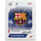 100 Team Badge Base focis kártya (FC Barcelona) MATCH ATTAX BL 2025-26