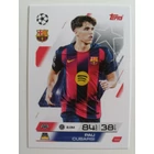 104 Pau Cubarsí Base focis kártya (FC Barcelona) MATCH ATTAX BL 2025-26