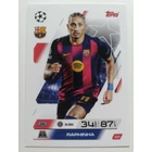 117 Raphinha Base focis kártya (FC Barcelona) MATCH ATTAX BL 2025-26