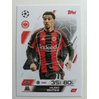 189 Hugo Ekitike Base focis kártya (Eintracht Frankfurt) MATCH ATTAX BL 2025-26