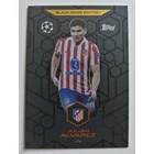 BE5 Julián Alvarez Black Edge Edition focis kártya (Atlético de Madrid) MATCH ATTAX BL 2025-26