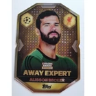 CA17 Alisson Becker Chrome Award Winner focis kártya (Liverpool) MATCH ATTAX BL 2025-26