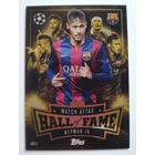 HOF4 Neymar Jr. Match Attax Hall of Fame focis kártya (Paris Saint-Germain) MATCH ATTAX BL 2025-26