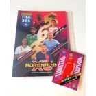 Panini FIFA365 2024 gyűjtő album + 40 db focis kártya + SZOBOSZLAI XXL kártya