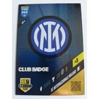 INT4 Club Badge Club focis kártya (FC Internazionale Milano) FIFA365 2023-24