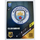 MAC4 Club Badge Club focis kártya (Manchester City) FIFA365 2023-24 MAC4 Club Badge Club focis kártya (Manchester City) FIFA365 2023-24