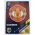 MAU4 Club Badge Club focis kártya (Manchester United) FIFA365 2023-24