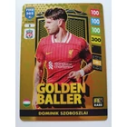 2 Dominik Szoboszlai RARE / Golden Ballers focis kártya (Liverpool) FIFA365 2024-25