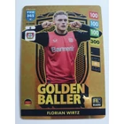 6 Florian Wirtz RARE / Golden Ballers focis kártya (Bayer 04 Leverkusen) FIFA365 2024-25