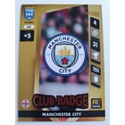 64 Club Badge CORE / Club Badge focis kártya (Manchester City) FIFA365 2024-25