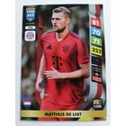 121 Matthijs de Ligt CORE focis kártya (FC Bayern München) FIFA365 2024-25