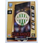 136 Club Badge CORE / Club Badge focis kártya (Ferencvárosi TC) FIFA365 2024-25