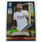 360 Vinícius Júnior POWER / Dominator focis kártya (Real Madrid CF) FIFA365 2024-25