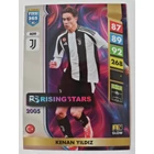 409 Kenan Yildiz GLOW / Rising Star focis kártya (Juventus) FIFA365 2024-25