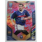FANR51 Zinedine Zidane PIROS FANS / Legend focis kártya (France) FIFA365 2026