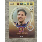 001 Lionel Messi RARE Icon (Csapata: FC Barcelona) focis kártya