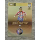007 Diego Simeone RARE Legend (Csapata: Atlético de Madrid) focis kártya