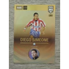 007 Diego Simeone RARE Legend (Csapata: Atlético de Madrid) focis kártya