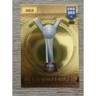 017 FIFA U-20 Women's World Cup GOLD FIFA Trophy focis kártya