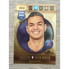 028 Hatem Ben Arfa GOLD Impact Signing (Csapata: Paris Saint-Germain) focis kártya