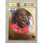 030 Renato Sanches GOLD Impact Signing (Csapata: FC Bayern München) focis kártya