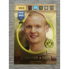 033 Sebastian Rode GOLD Impact Signing (Csapata: Borussia Dortmund) focis kártya