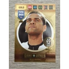 038 Dani Alves GOLD Impact Signing (Csapata: Juventus) focis kártya