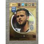 039 Miralem Pjanić GOLD Impact Signing (Csapata: Juventus) focis kártya