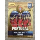 044 Portugal GOLD Winners (Csapata: UEFA Euro 2016 Winner) focis kártya