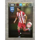 065 Alejandro Dominguez FANS Fans' Favourite (Csapata: Olympiacos FC) focis kártya