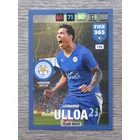 126 Leonardo Ulloa Team Mate (Csapata: Leicester City FC) focis kártya