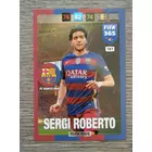 141 Sergi Roberto Team Mate (Csapata: FC Barcelona) focis kártya