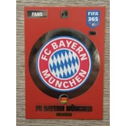 167 FC Bayern München Club Badge focis kártya