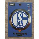 185 FC Schalke 03 Club Badge focis kártya