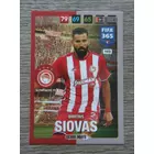 193 Dimitris Siovas Team Mate (Csapata: Olympiacos FC) focis kártya