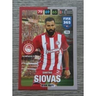 193 Dimitris Siovas Team Mate (Csapata: Olympiacos FC) focis kártya