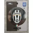 212 Juventus Club Badge focis kártya