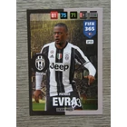 213 Patrice Evra Team Mate (Csapata: Juventus) focis kártya