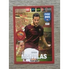 217 Kostas Manolas Team Mate (Csapata: AS Roma) focis kártya